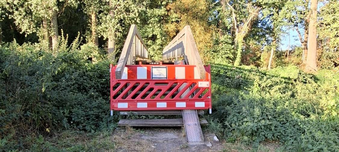 HAUSDÜLMEN: Brücke wegen Schäden dicht