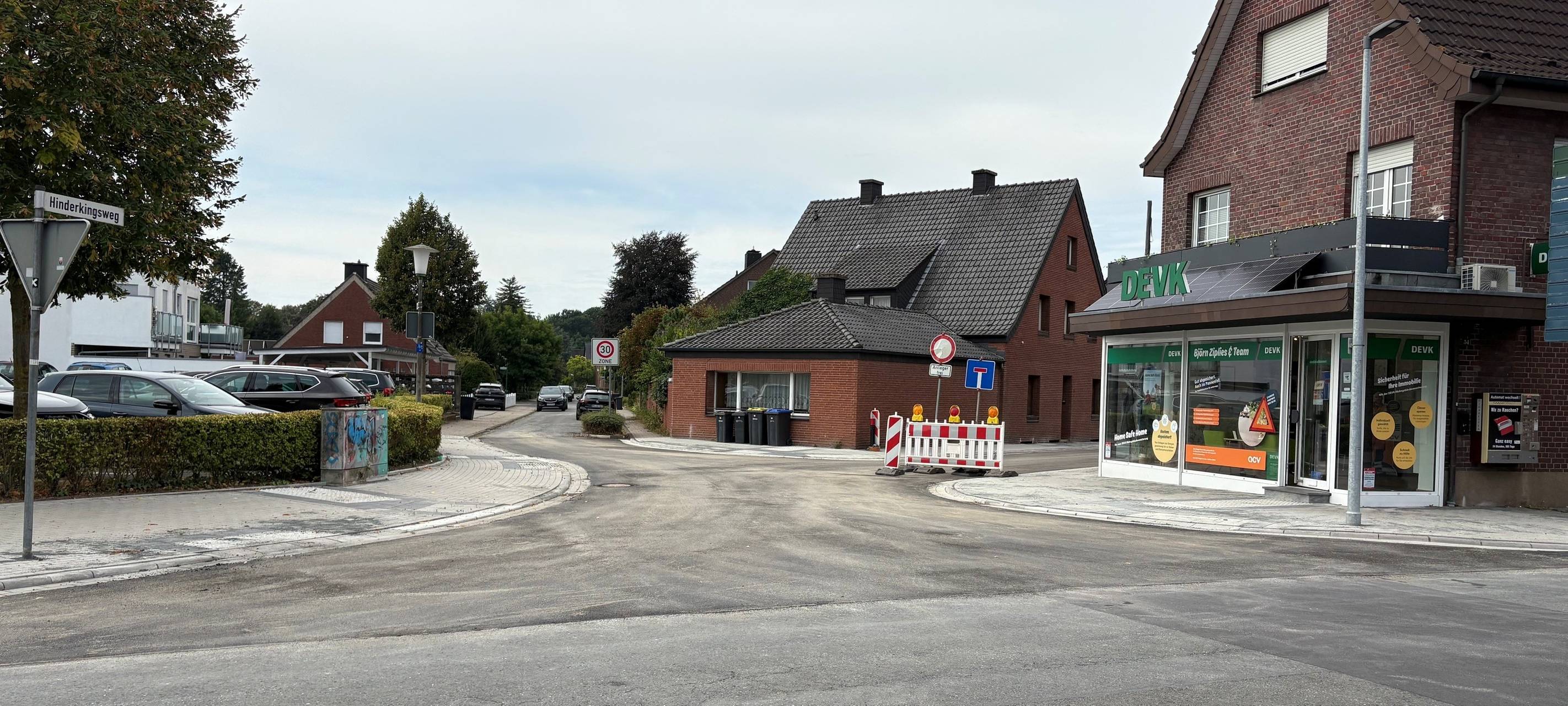 DÜLMEN: 1. Abschnitt Hinderkingsweg wieder frei