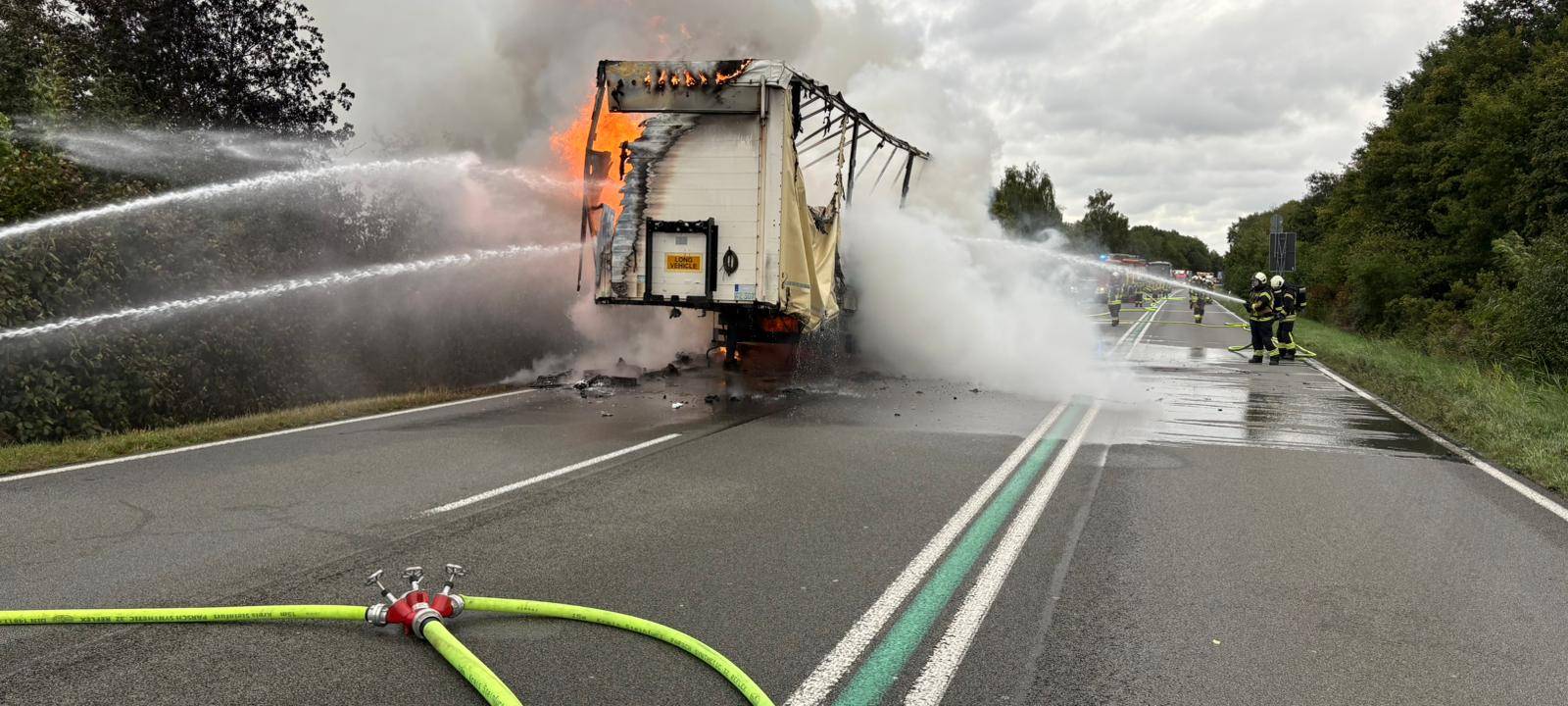 OCHTRUP: LKW-Brand