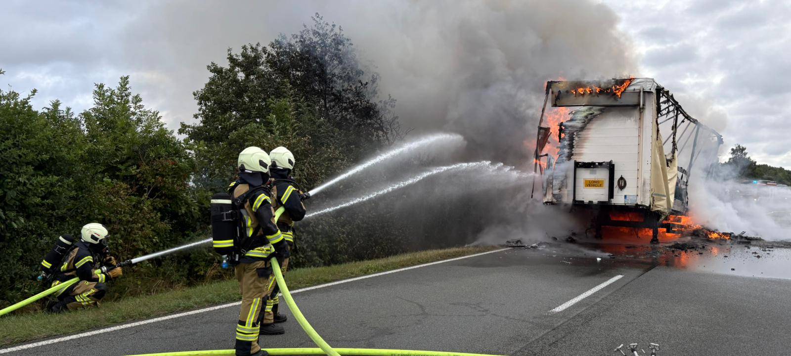OCHTRUP: LKW-Brand