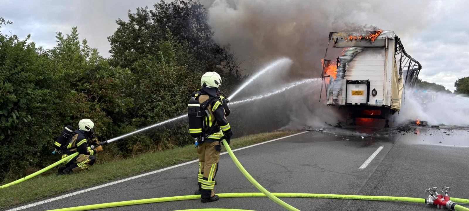 OCHTRUP: LKW-Brand