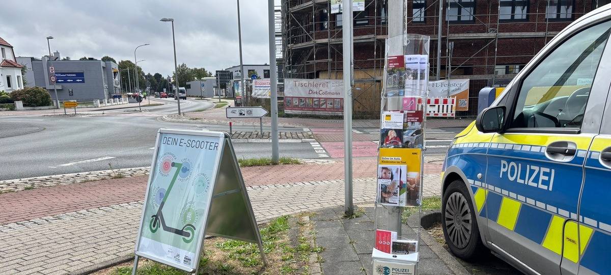 COESFELD: Gespräch mit E-Scooter-Fahrern