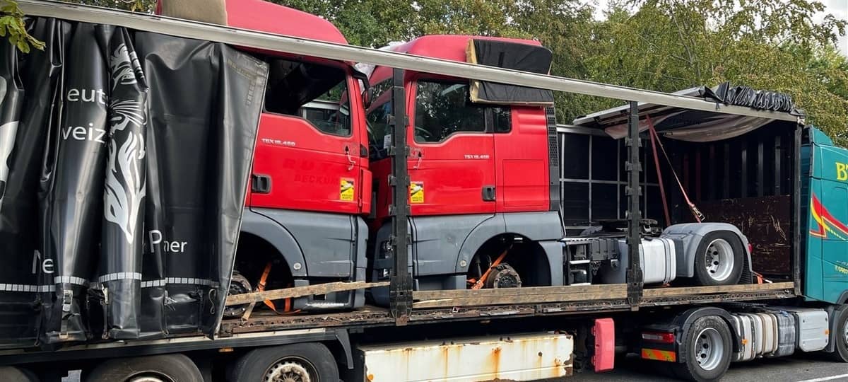 COE: Ein Sattelzug - viele Verstöße