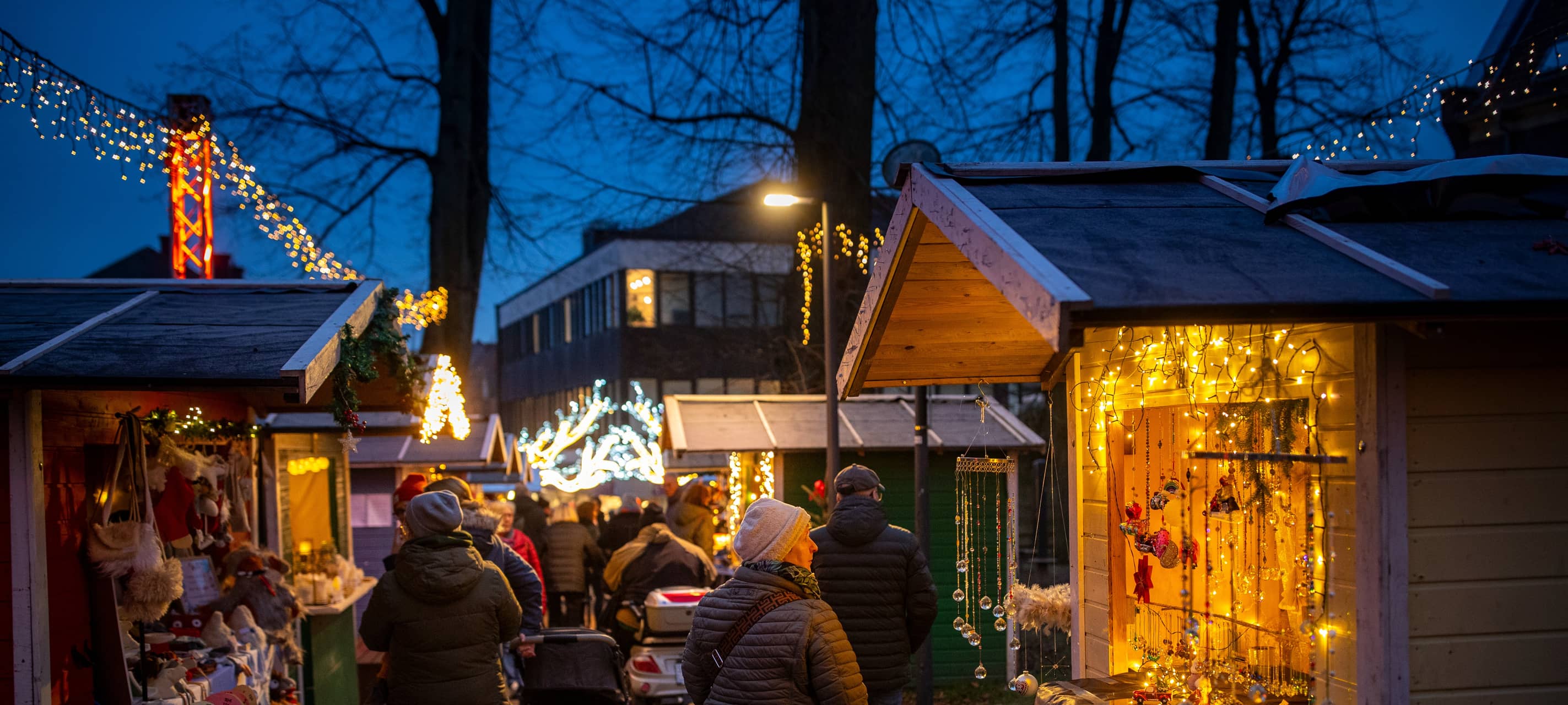 DÜLMEN: Vorbereitung auf den Weihnachtsmarkt
