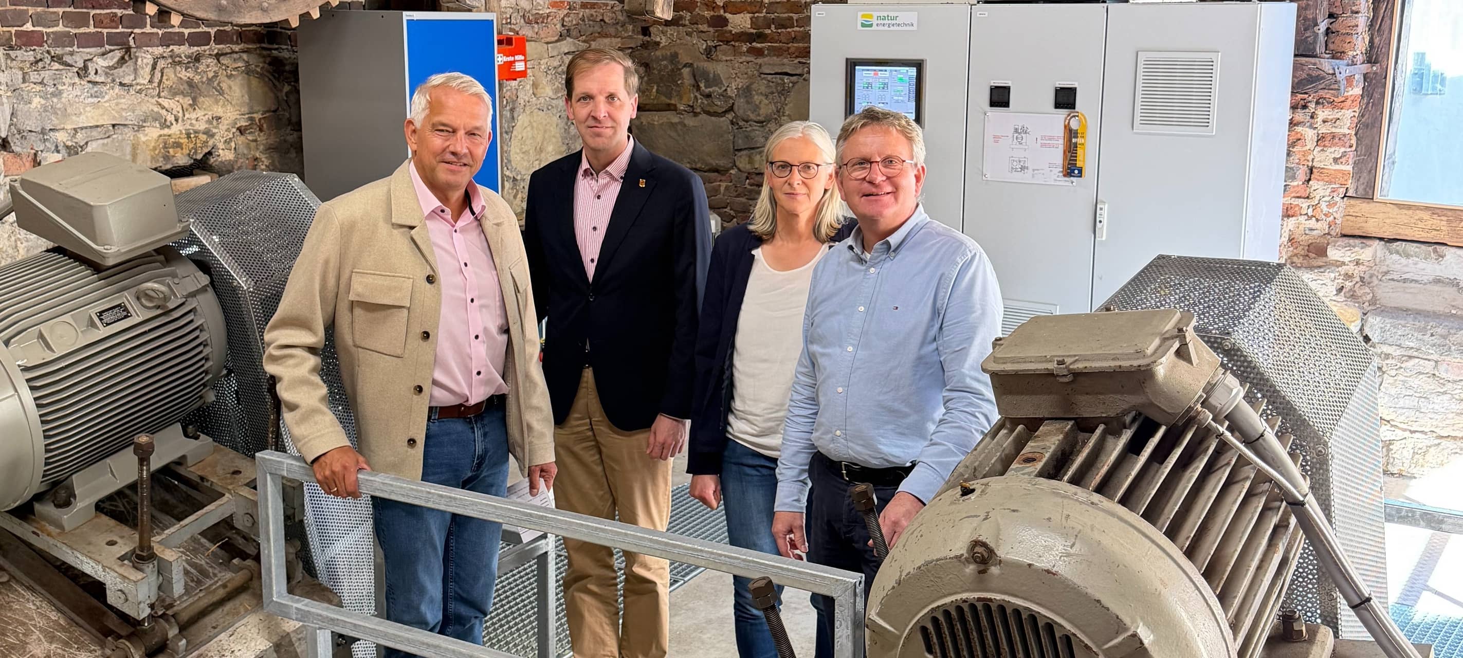 OLFEN: Füchtelner Mühle wieder in Betrieb