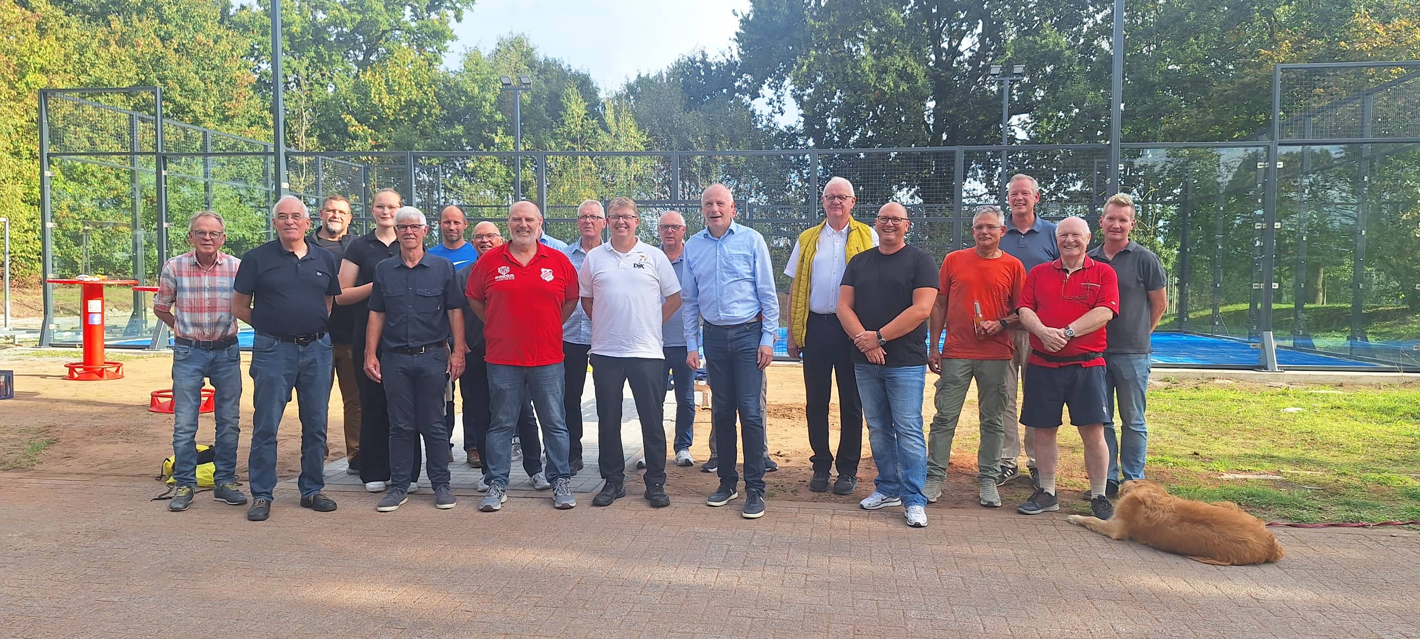 DÜLMEN: DJK eröffnet 1. Padel-Court