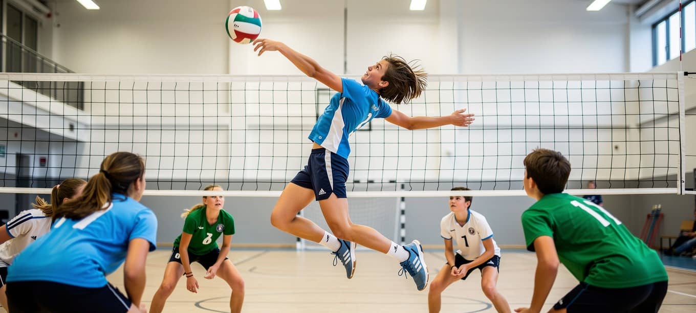 SENDEN: Sichtungs-Lehrgang im Volleyball