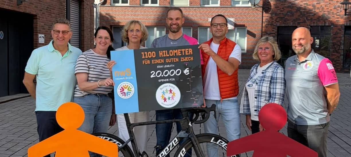 SENDEN: Spenden-Übergabe