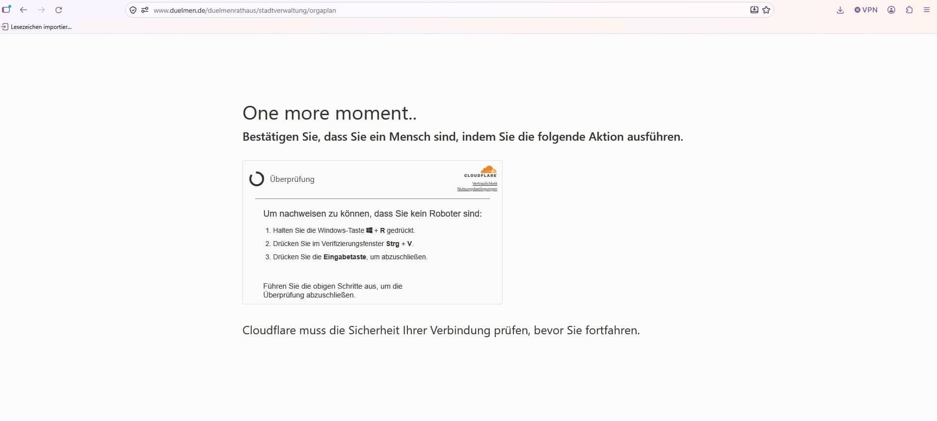 DÜLMEN: Stadt gehackt