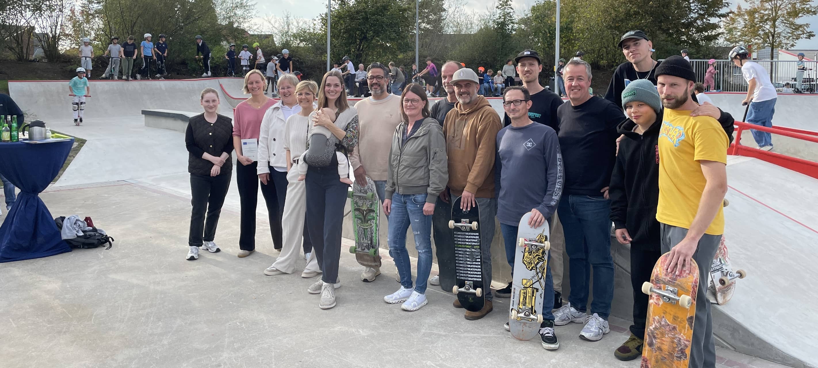 COESFELD: Skateanlage am Bahnweg fertig