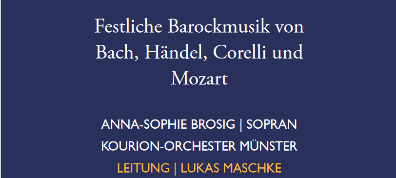 Jahresschlusskonzert am 30.12.2021 im Dom