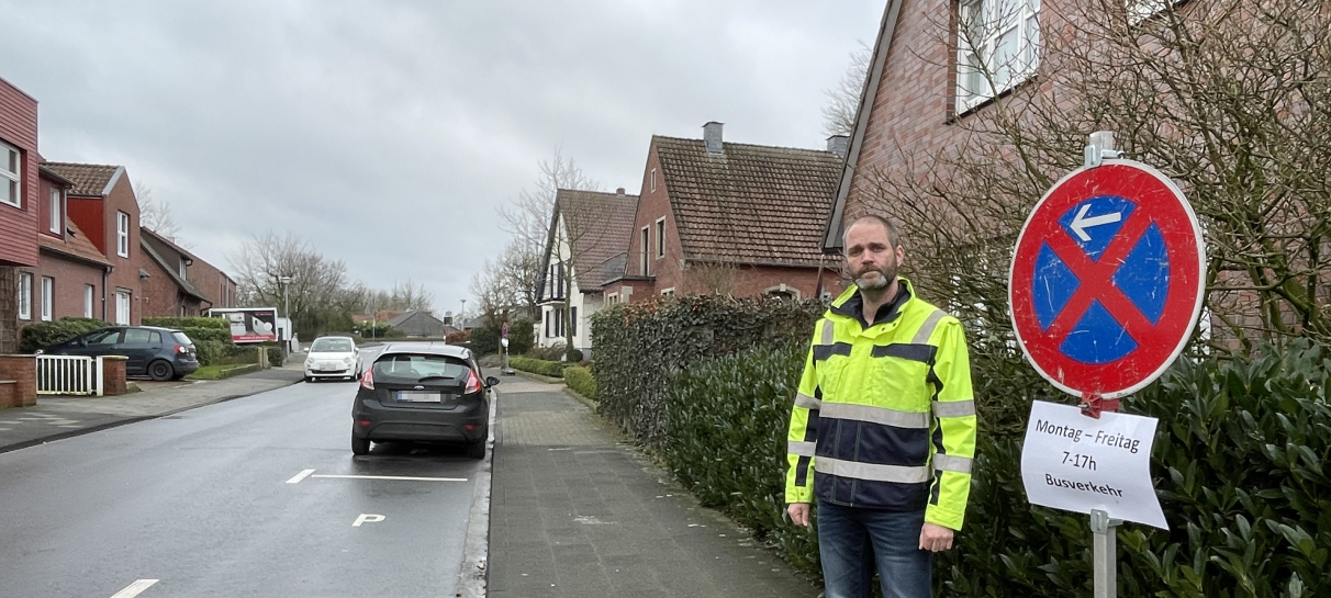 COESFELD: Parkverbot in der Wetmarstraße