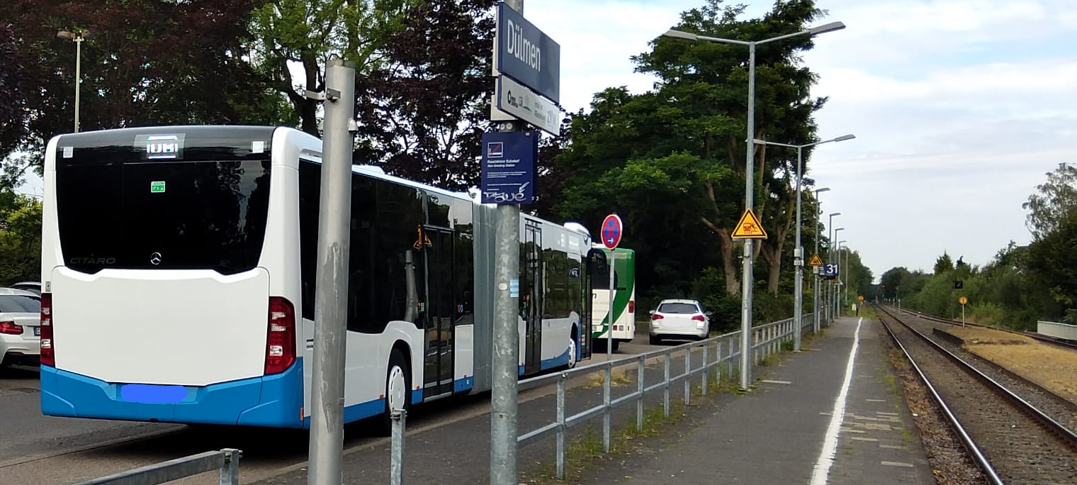 DÜLMEN/APPELHÜLSEN: Zugstrecke gesperrt, Brückenbau fällt aus