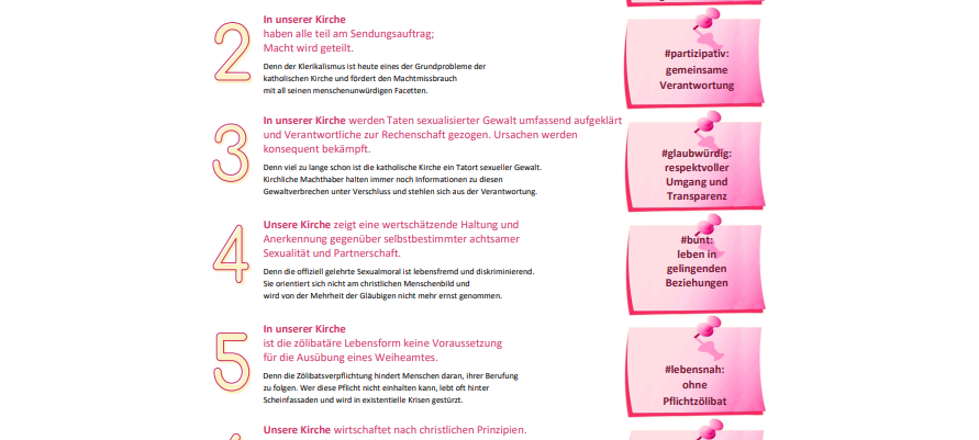 KREIS: Maria 2.0 fordert Reformen