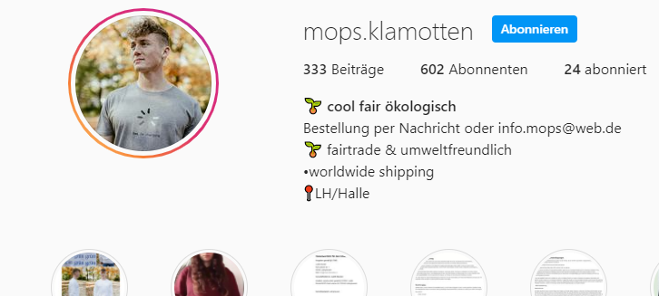 Lüdinghausen: MOPS Klamotten
