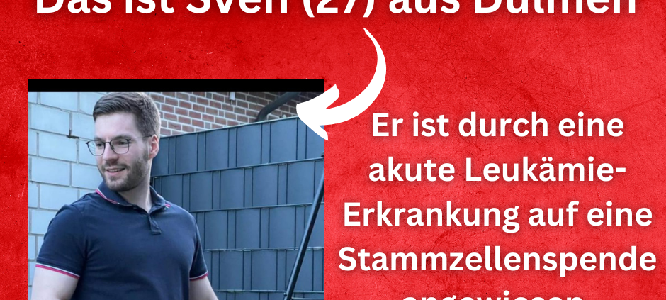 Stammzellenspender gesucht