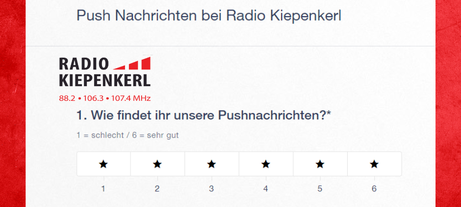 Eure Meinung ist gefragt