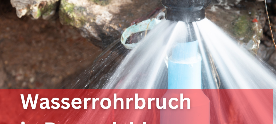 ROSENDAHL: Ursache für Wasserrohrbruch