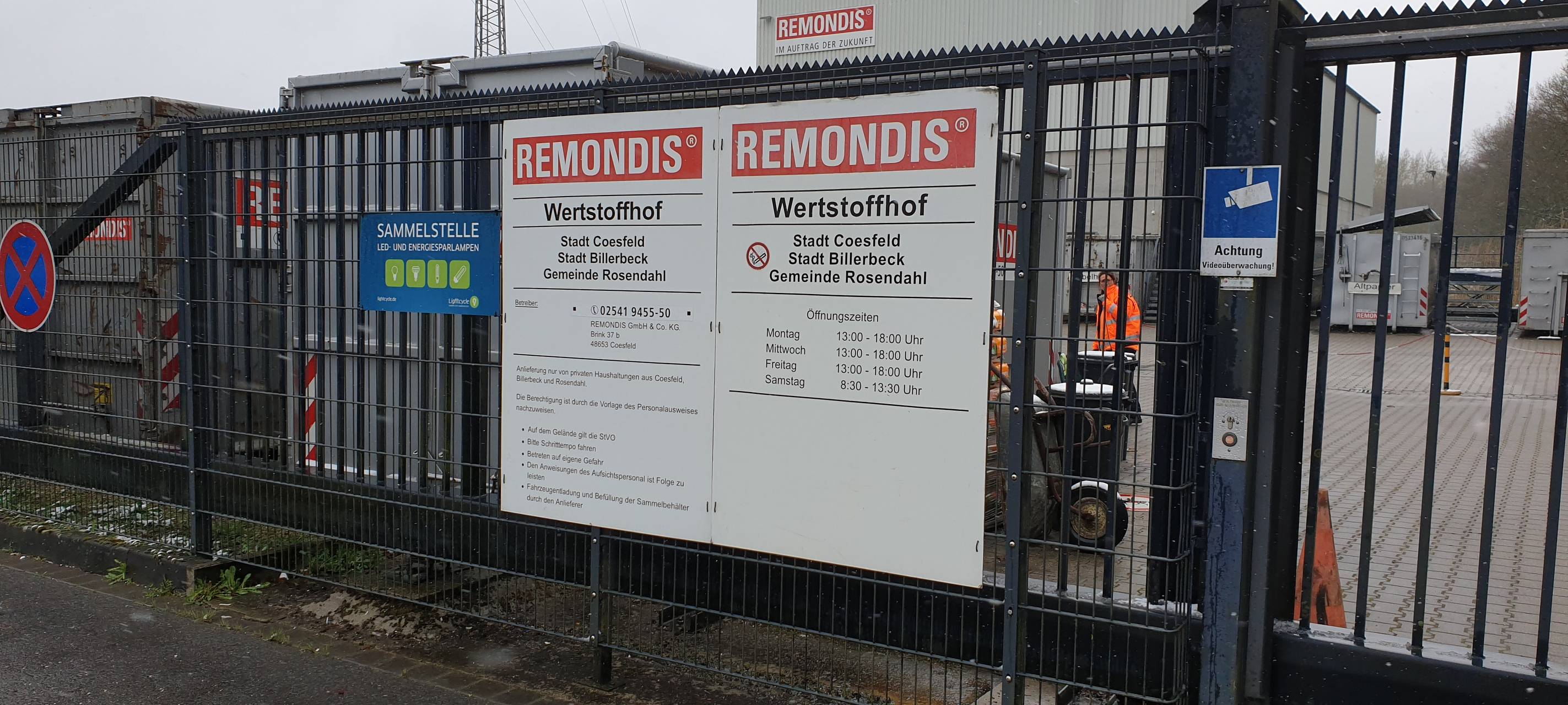 COESFELD: Geänderte Öffnungszeiten Wertstoffhof