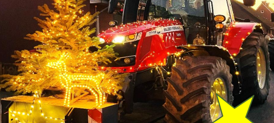 DÜLMEN: Treckerlichterfahrt am 3. Advent