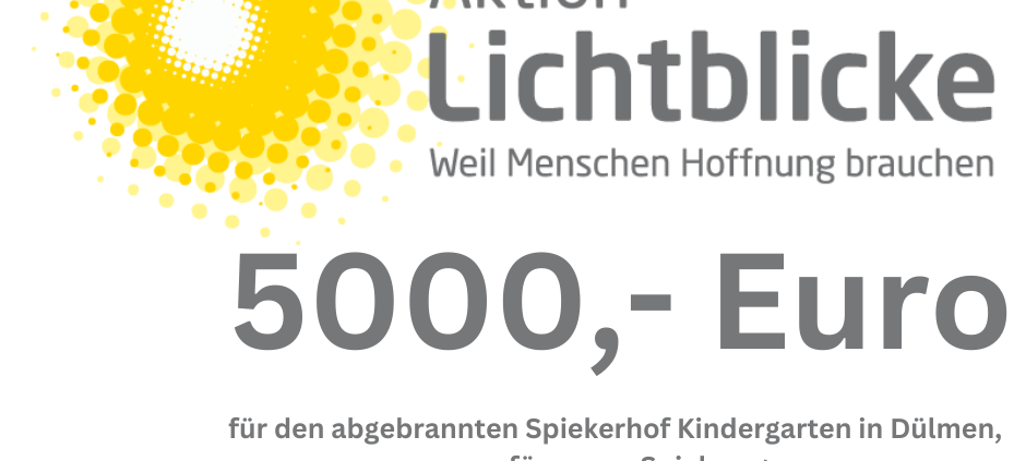 Radio Kiepenkerl Spende: 5000,- € für Kita