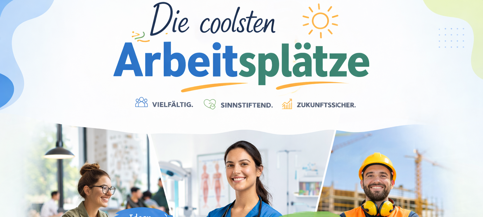 Themenwoche: Coole Arbeitsplätze