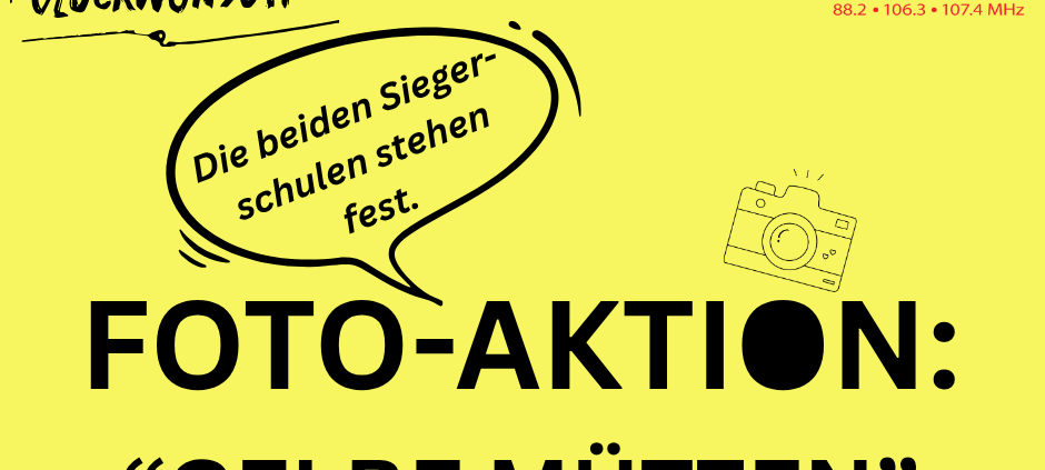 Heute ist Tag der Gelben Mützen!