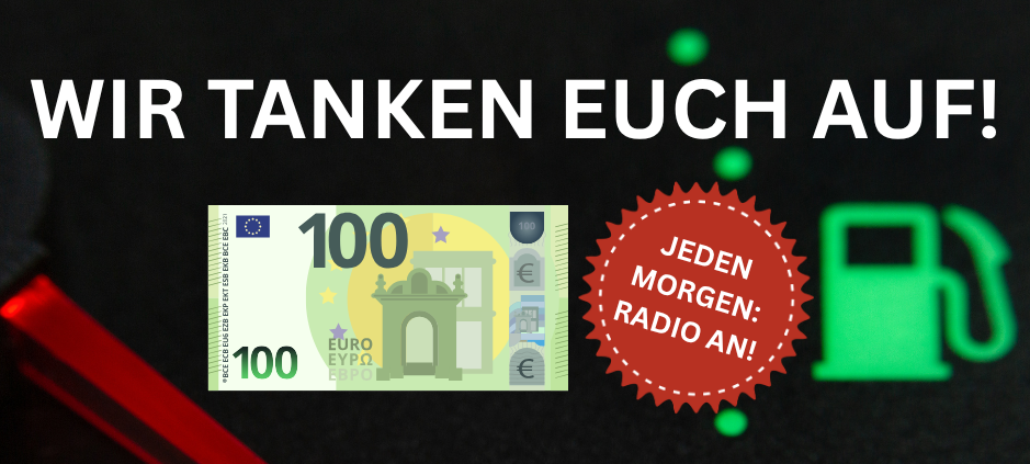 100,- Euro Tank-Gutscheine gewinnen!