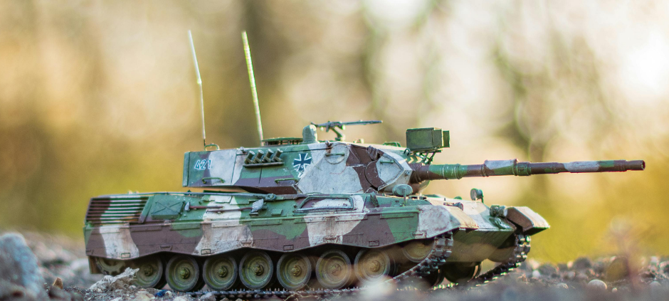 COESFELD/DÜLMEN: Militärkolonnen