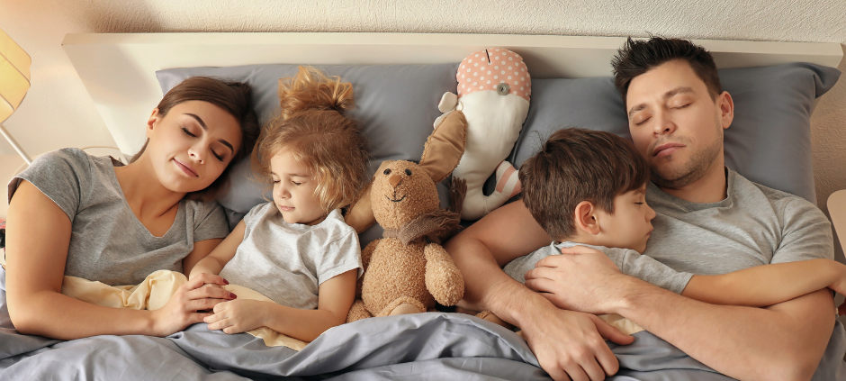 Wie lange sollten die Kids im Elternbett schlafen?