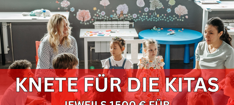 Knete für die Kita - DRK Kita in Buldern hat gewonnen