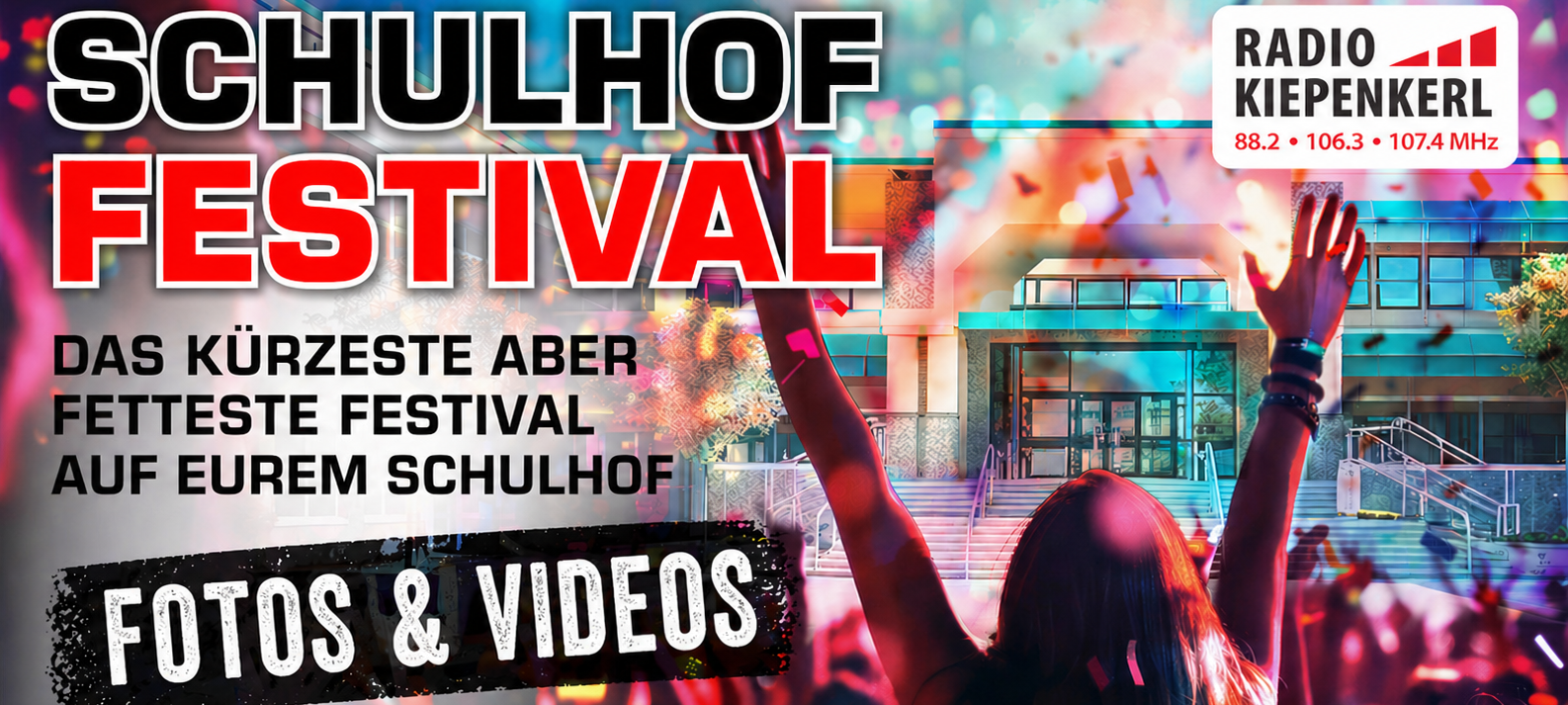 Das Schulhof-Festival - Party an der Profilschule Ascheberg