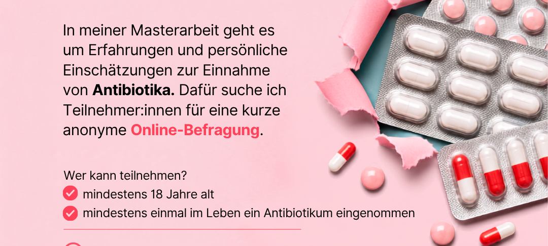 Coesfelder Studentin sucht Teilnehmende für Antibiotika-Umfrage