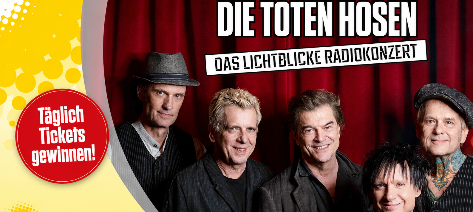 Die Toten Hosen live - Das Lichtblicke Radiokonzert am 3. Dezember