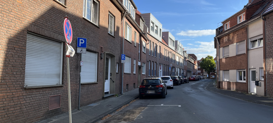 COESFELD: Neue Parkplatzmarkierungen