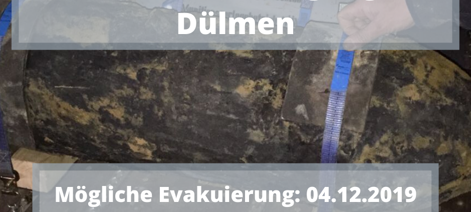 DÜLMEN: Experten überprüfen Bombenverdacht