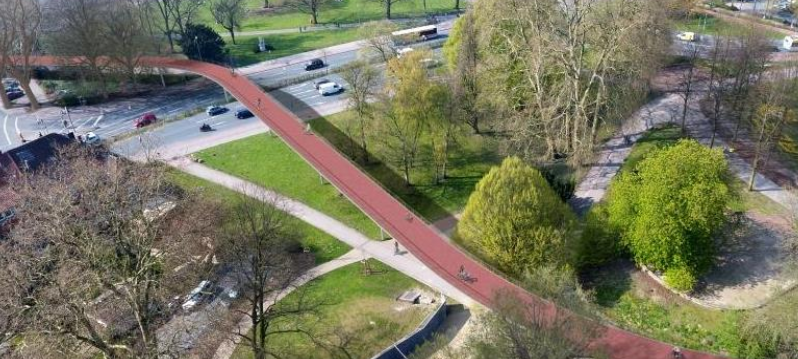 MÜNSTER: Große Fahrrad-Brücke am Aasee geplant